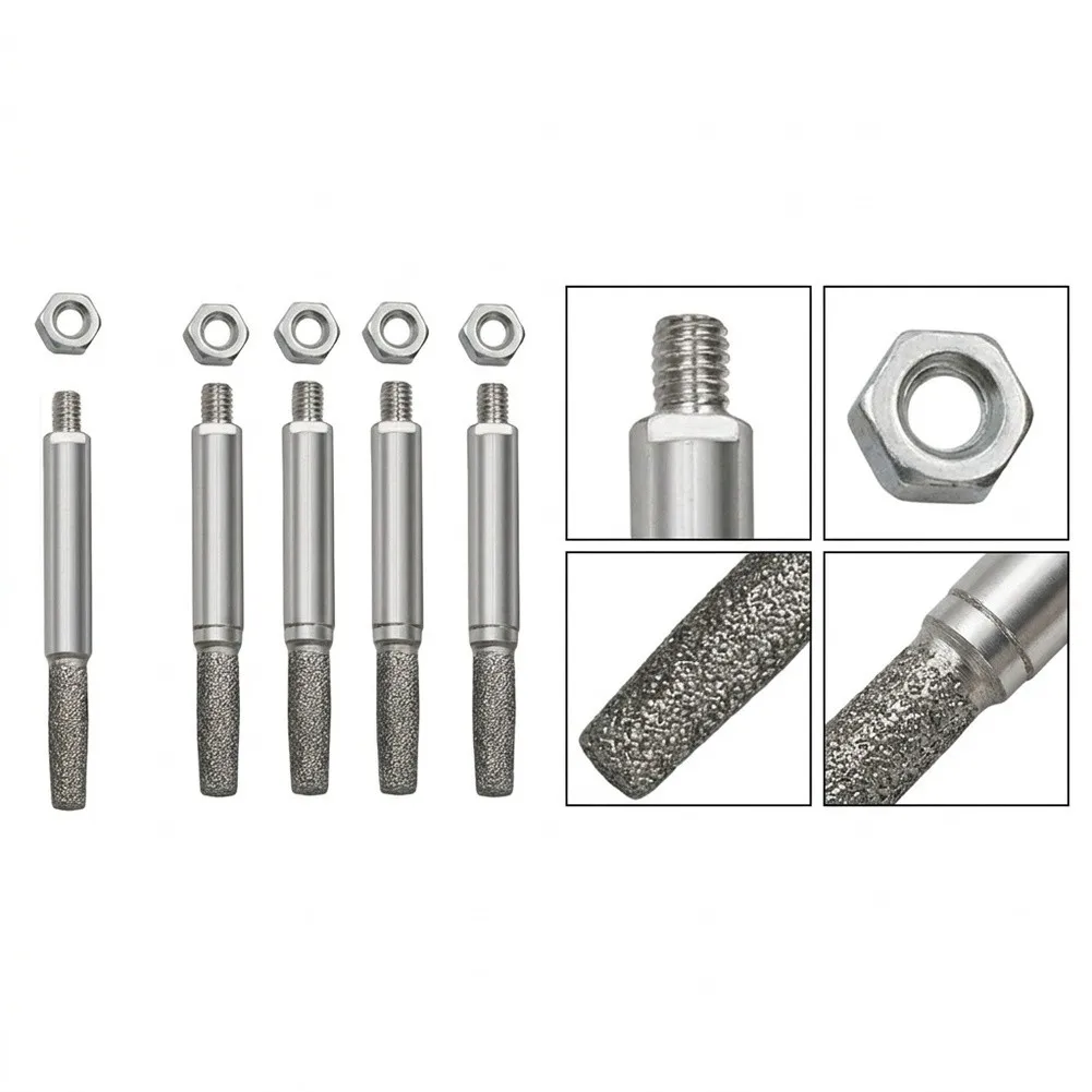 Professional Use Cylindrical Burr Sharpening Tool for chainsaw 5mm Long Lasting Stable Sharpening Experience for versatile