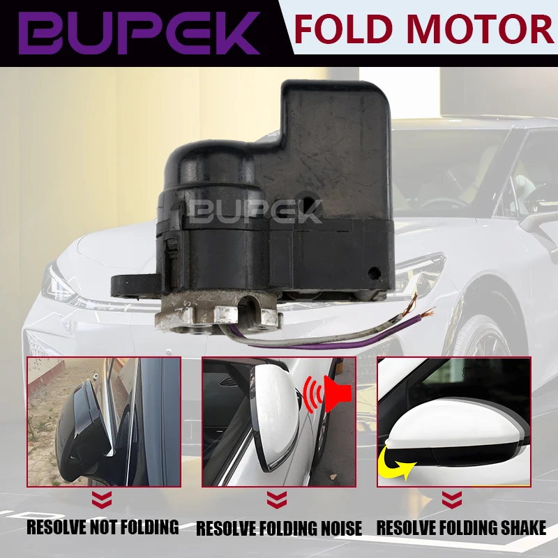 

BUPEK Car Power folding mirror motor module assembly For Hyundai Veracruz Kia Sorento MK2 Holden Viva Schrägheck Kombi parts