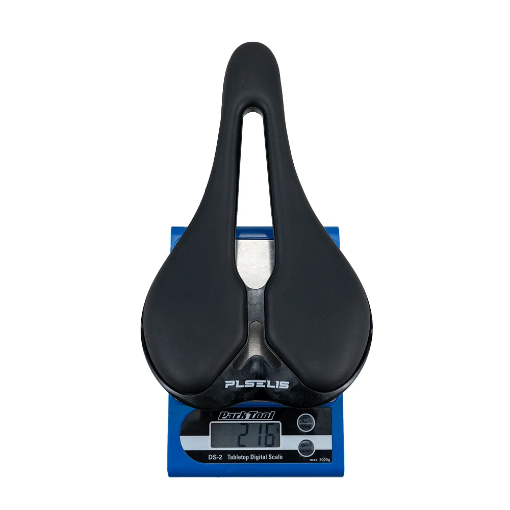 سرج دراجة فولاذي جديد خفيف الوزن مطلي بالكروم 200 جرام مريح لركوب الخيل ووسادة تهوية غير قابلة للانزلاق ومضادة للصدمات