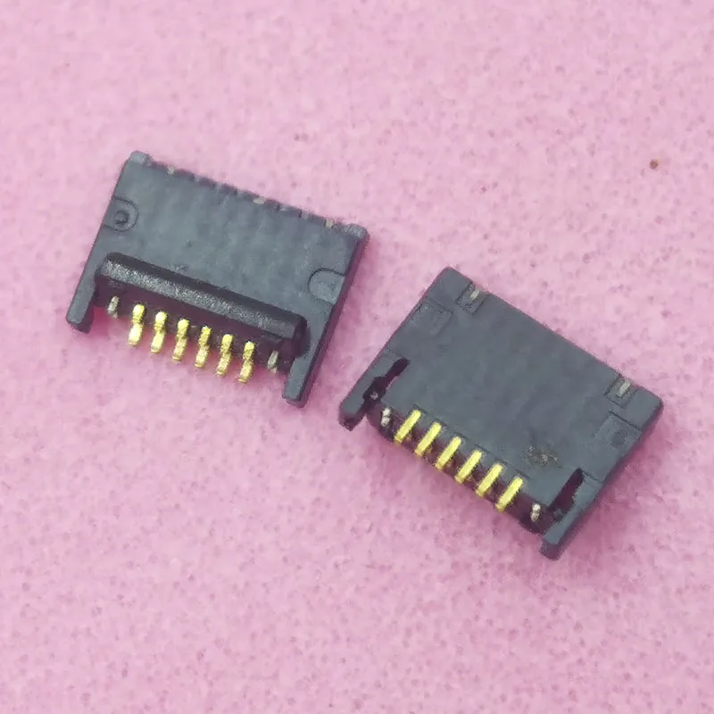1-10szt FPC Złącze Wtyczka Bateria Styk Klips Na Jack Board J6951 Dla Macbook Pro A1990 A2141 A1707 13" A1706 A1989 15" 6 Pin — zdjęcie 3