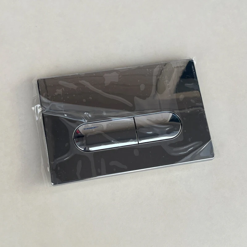 HANSBO Concealed Water Tank Button Accessory Toilet Water Tank Flushing Plate 8623 Button
