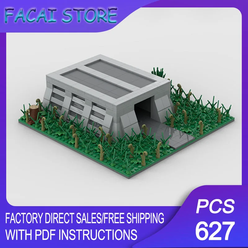 

Конструктор Star Movie Model Moc: Модульная модель имперского бункера, технологичные блоки, рождественский подарок, игрушка для самостоятельной сборки