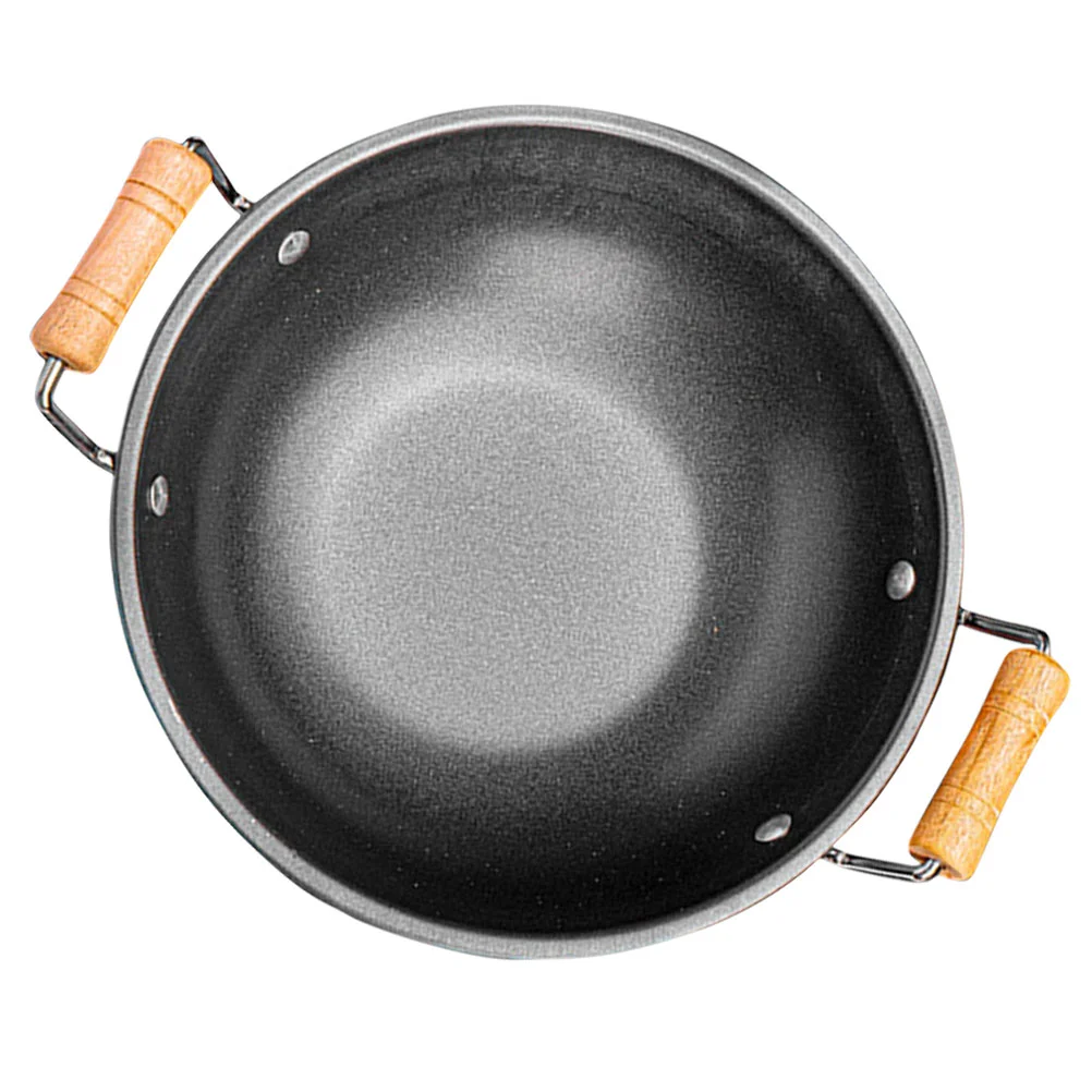 

Small Stewpot Skillet Stir Fry Nonstick Frying Pan Cookware Pans Wok Omelet