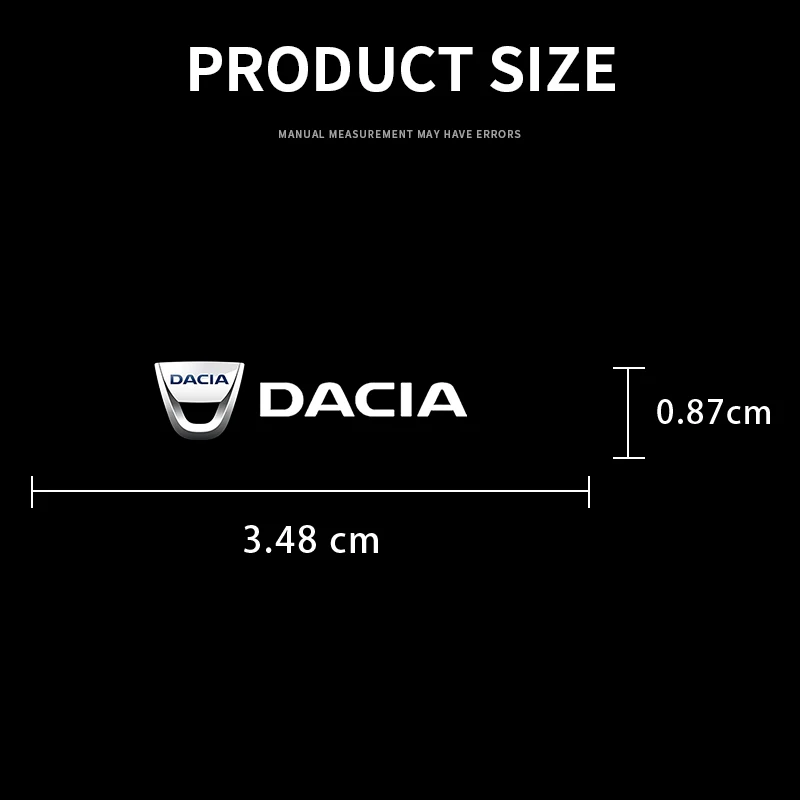 Car Interior Random Stickers Car Goods Car steering wheel Decal For Dacia Sandero Lodgy Mcv Duster 2 Logan 1 3 2021 2022 RS