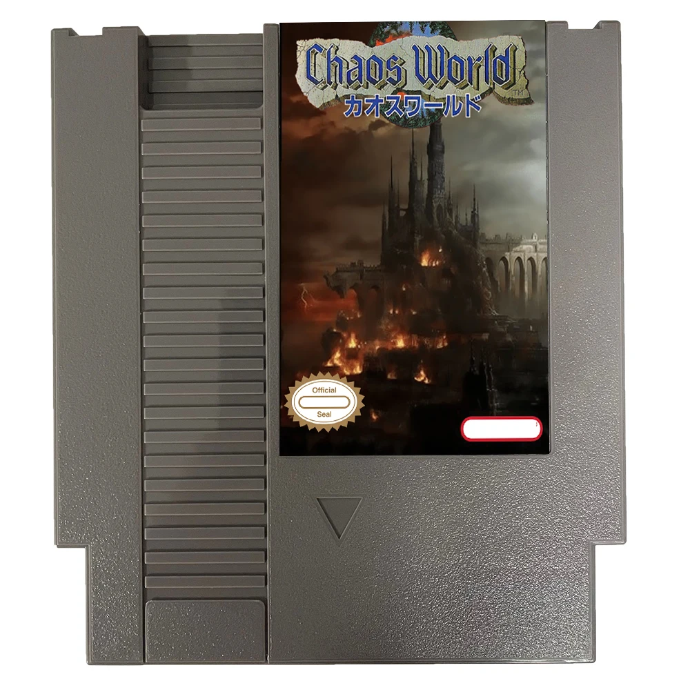 

Chaos World NES Rom Hack - 8 Bit Game Card PAl and NTSC USA Version Game Cartridge For NES Classic Console - ENGLISH