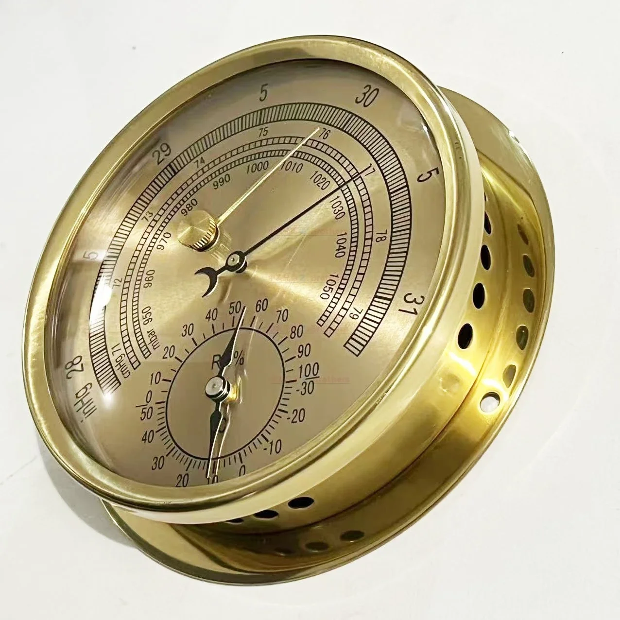Limited Offer 370247 Anerous Barometer, High-precision Barometer, Temperature And Humidity Integrated For Marine Navigation
