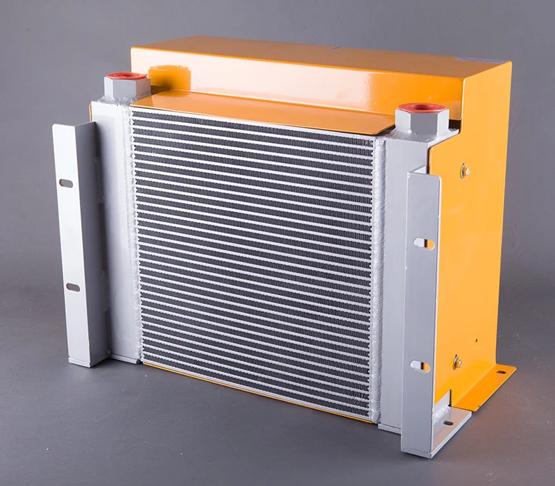 best sells box line array 10inm 2500 motor winch ah1490t 250L per min hydraulic oil cooler