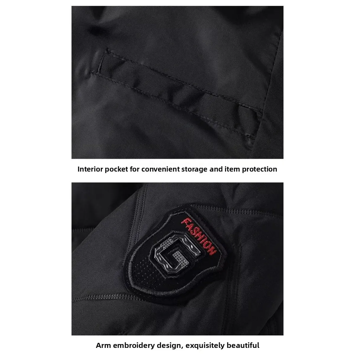 

Мужская хлопковая куртка Зима Thi ort Легкая модная повседневная осенне-зимняя верхняя одежда Dad Sle Faionable Youth 2)