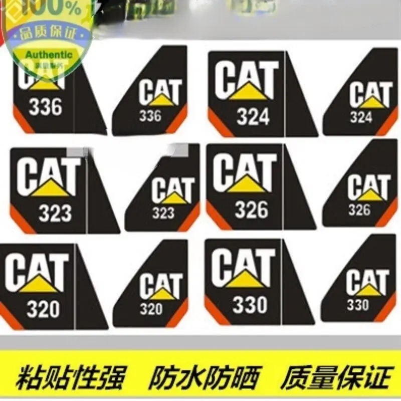 XOJOX Excavator Carter 320 323 326 330 336gc 340f Carter New Smart Machine Model Sticker Excavator Parts