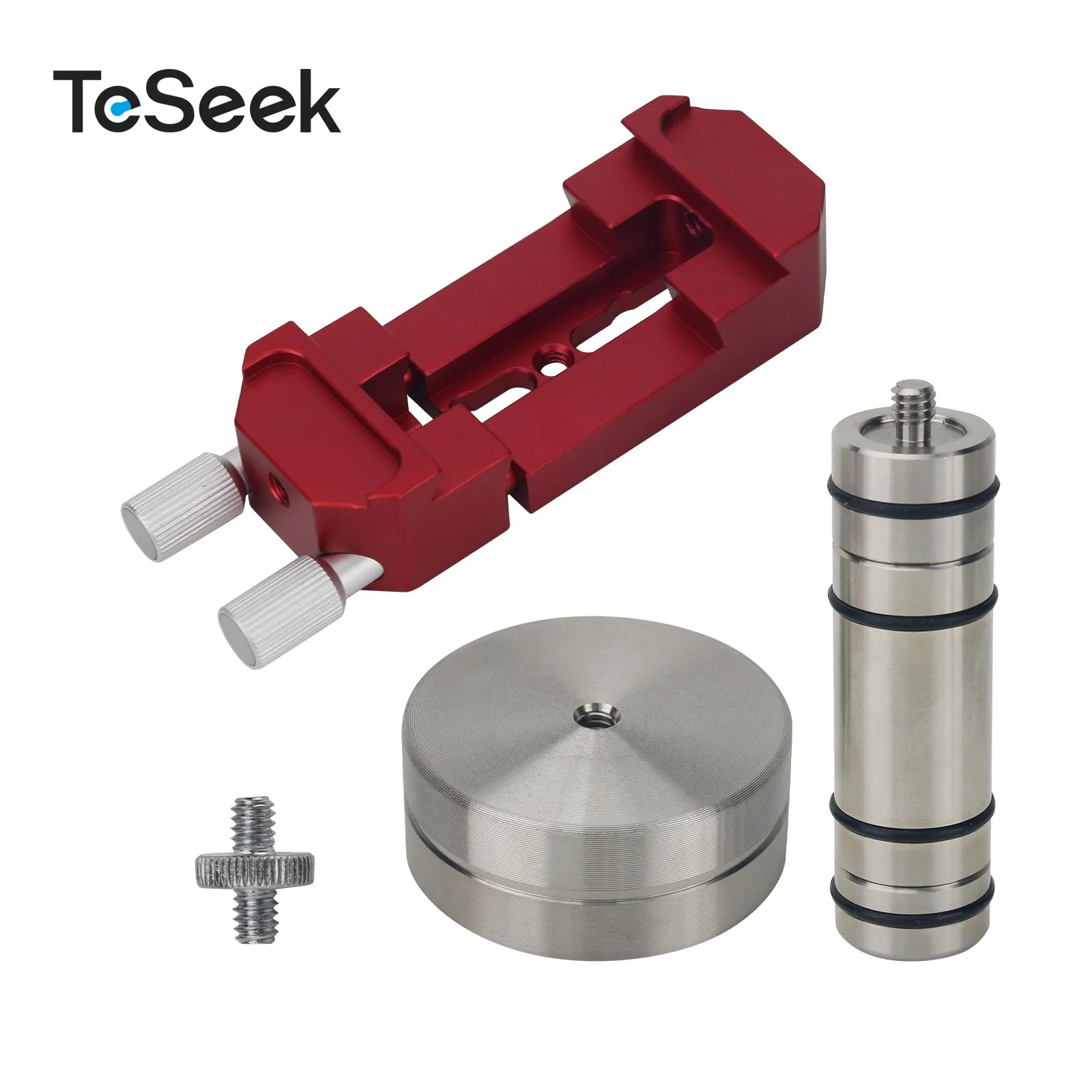 

TeSeek S8337 Astronomical Telescope Balance Weight Set with Z-Axis Balance Support V-shape and D-shape Slot 3-Direction Installa