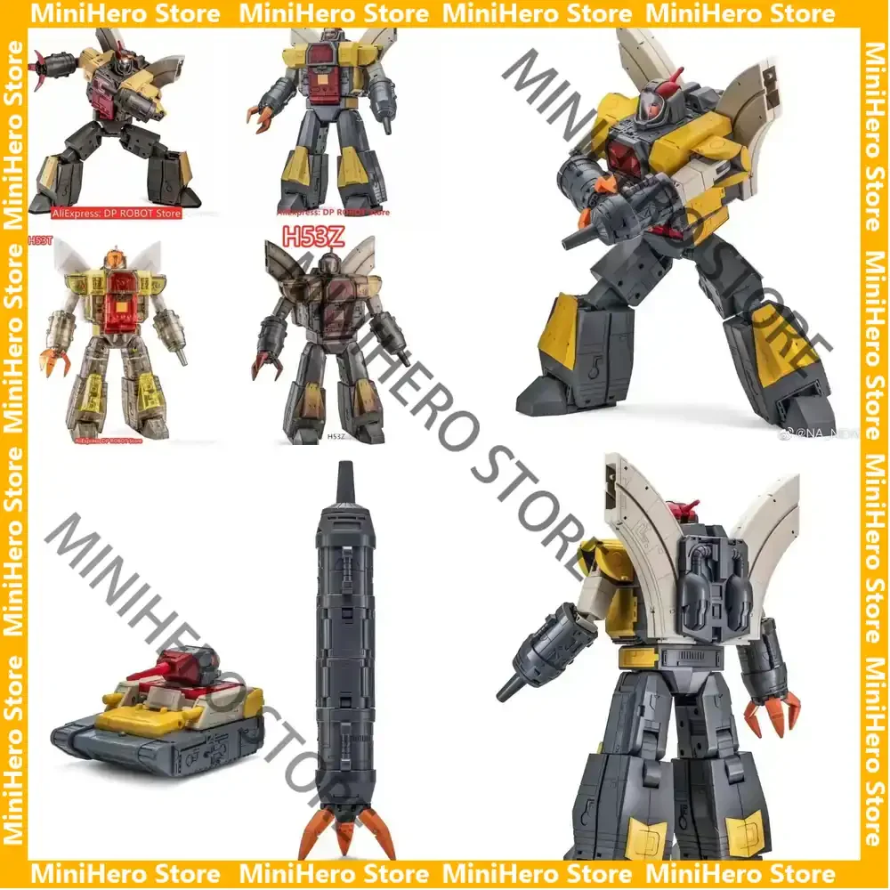 

In Stock Original New Age H53 Omega SP Michael Dragon Fortress Base Robot Figure 1:12 PVC Alloy Display