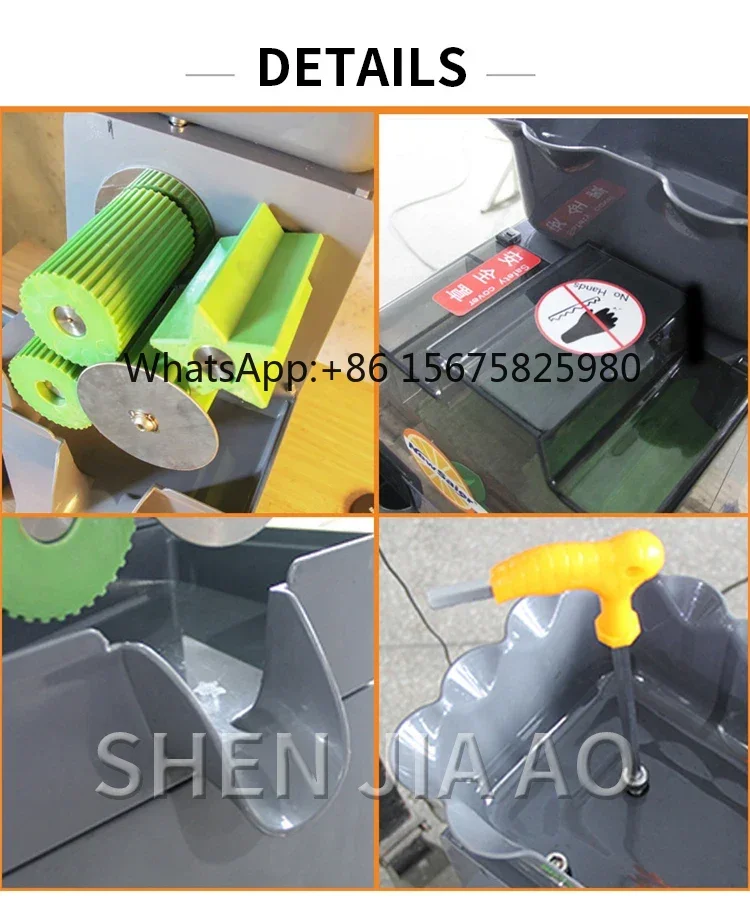100W Multifunctional Commercial Lemon Kumquat Juicer 1000C-1 Automatic Residue Juice Separating Machine