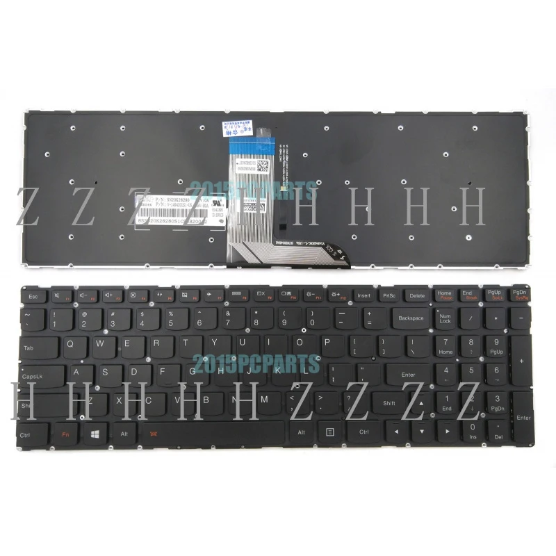 

Новая клавиатура с подсветкой для Lenovo Yoga 500-15IBD 500-15IHW 500-15ISK, американская раскладка