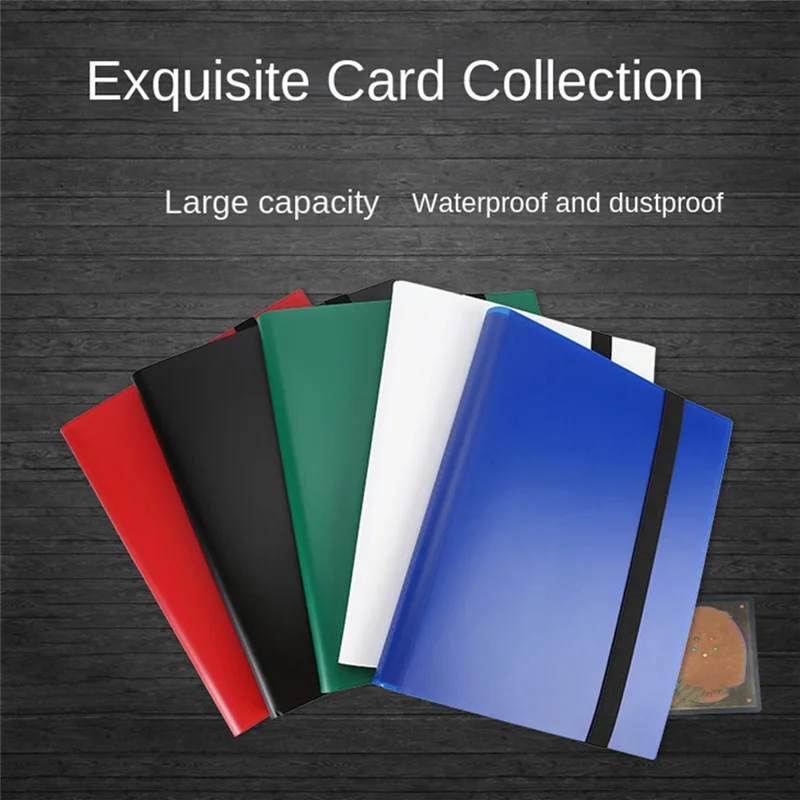 

B49B-Large Capacity Card Collection Book, Waterproof & Dustproof, Board Game Card Collection