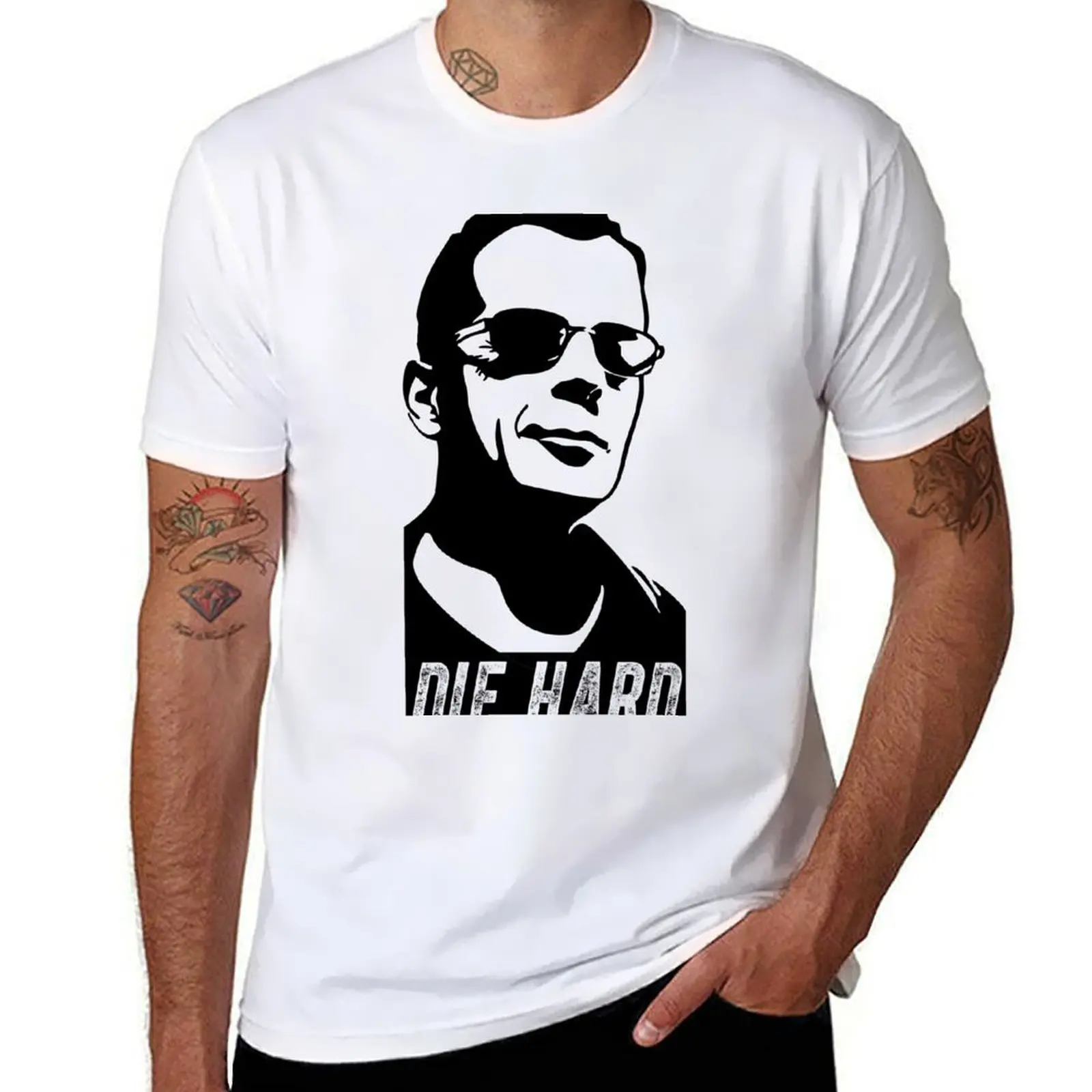 

Bruce Willis T-Shirt t shirt men 100% cotton luxury brand t shirts for man cotton soft T-Shirt