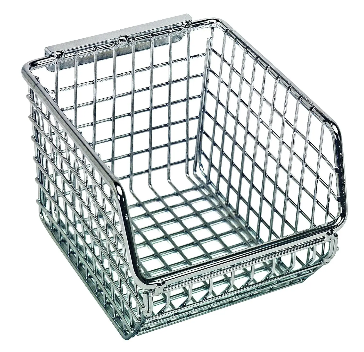 Quantum Storage Qmb510C 20-Pack Wire Mesh Stack And Hang Bins, 5-1/4