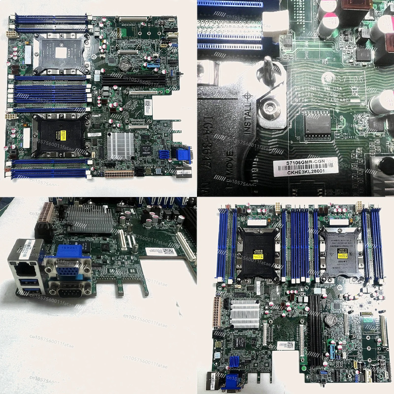 S7106 S7106GM2NR Dual LGA 3647 Server Motherboard C622 Chipset OCP 2.0 M.2 NVMe Support