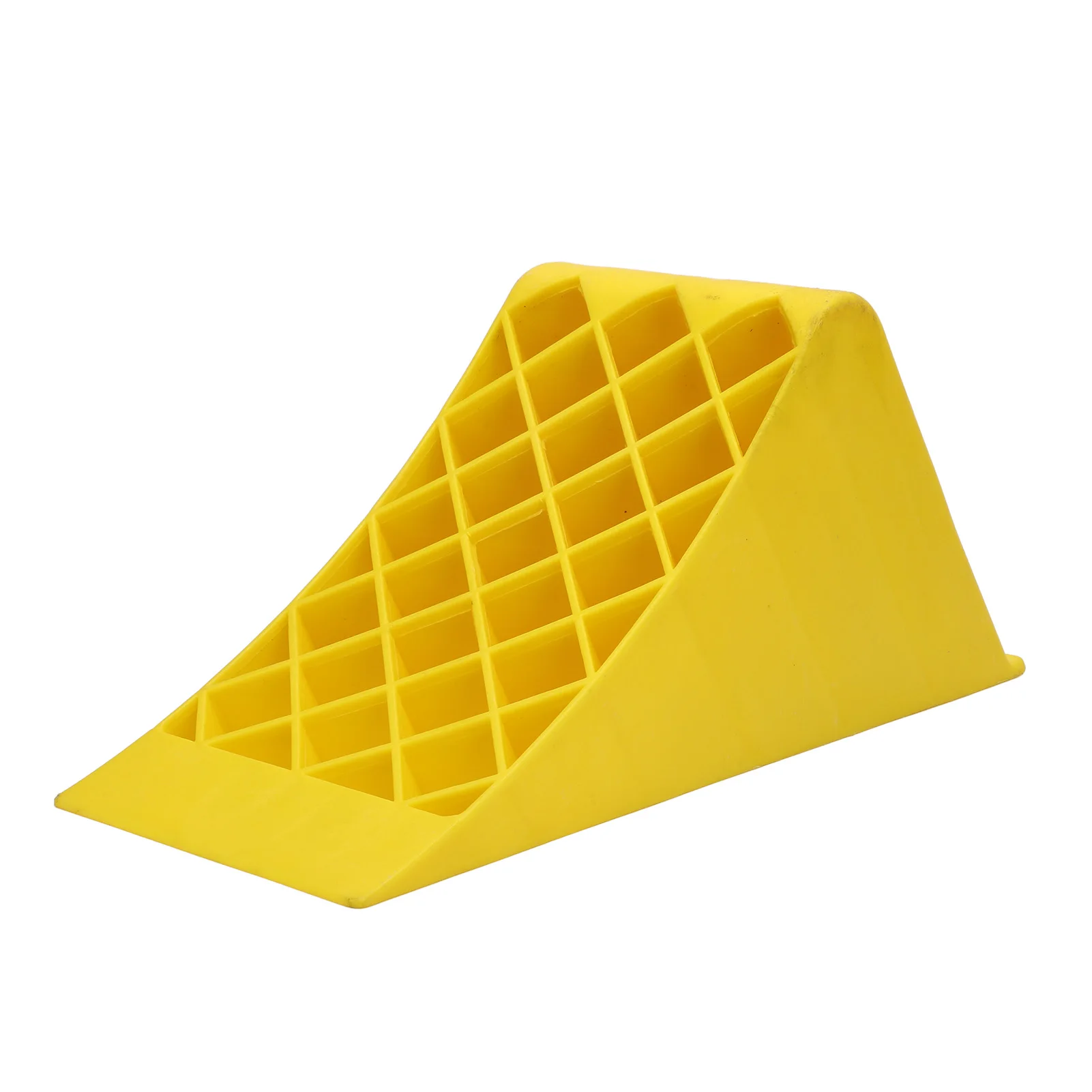 Wheel Stopper Improved Stability Secure Hold 2000 To 6000 Lbs Load Capacity Bright Color Heavy Duty Wheel Chocks for Truck ATV