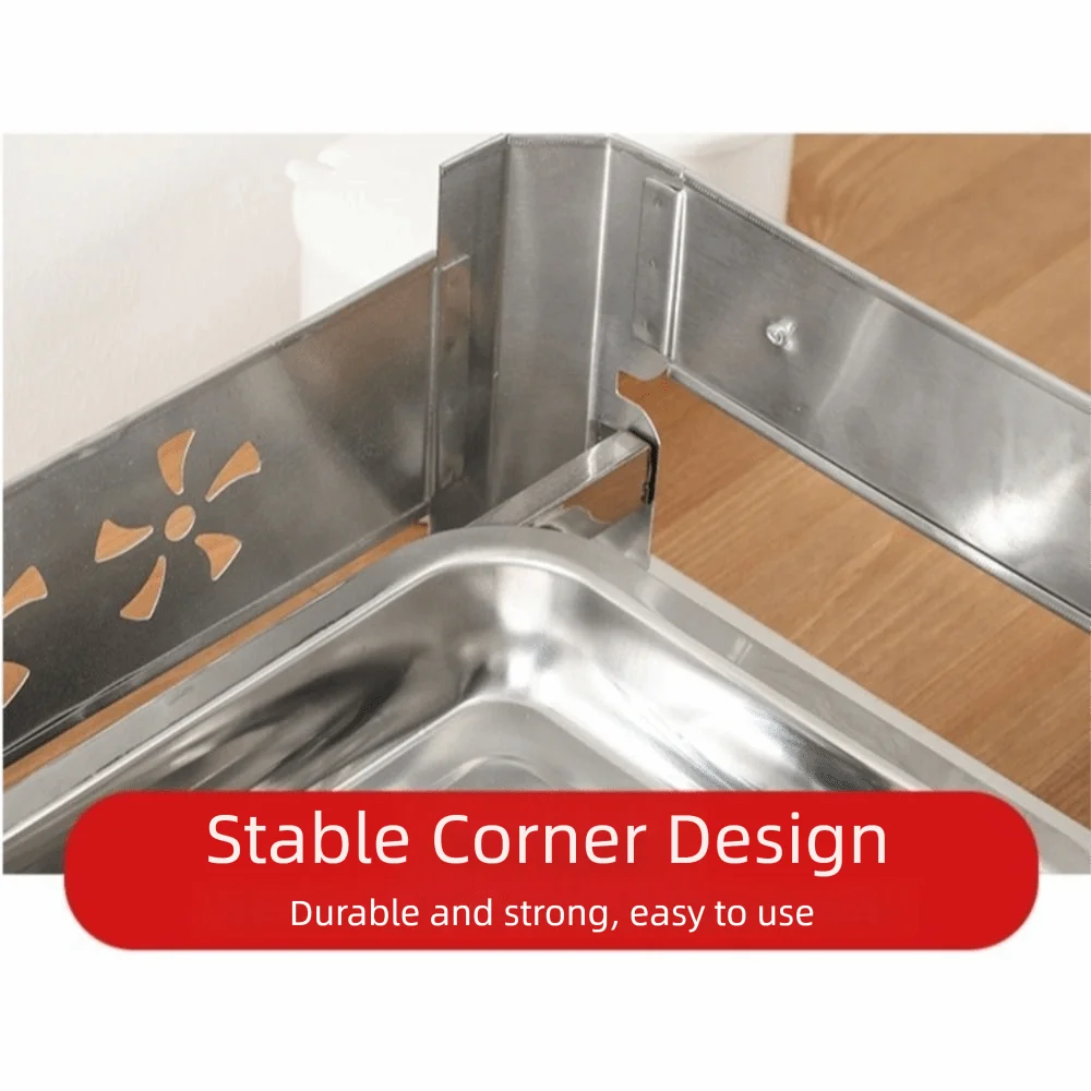 

Stainless Steel Rectangular Fish Grill Heavy-Duty Thickened Grilled Fish Stove Rectangular Ventilated Fish Dish Outdoor Cooking