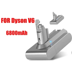 21.6V 6.8AhVacuum Cleaner Battery For Dyson V6 Battery DC62 DC59 DC58 SV03 SV04 SV09 V6 Animal Motorhead V6 Absolute V6 Fluffy I