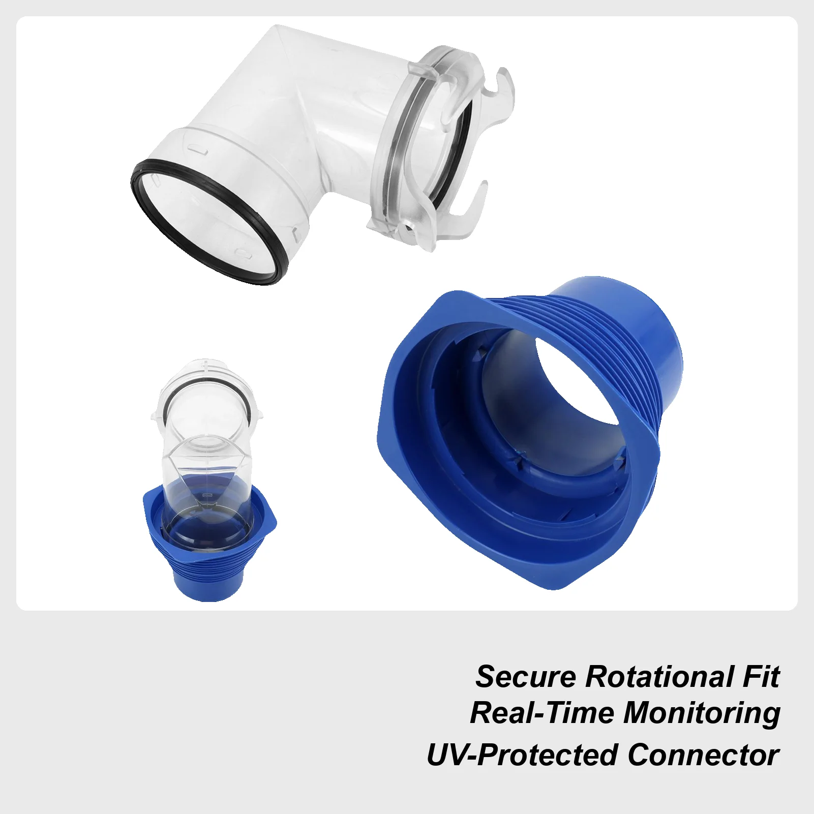 

Комплект канализационных шлангов для автодома с адаптером 4-в-1, универсальный герметичный фитинг для мусора для прицепа, аксессуары для слива дома на колесах