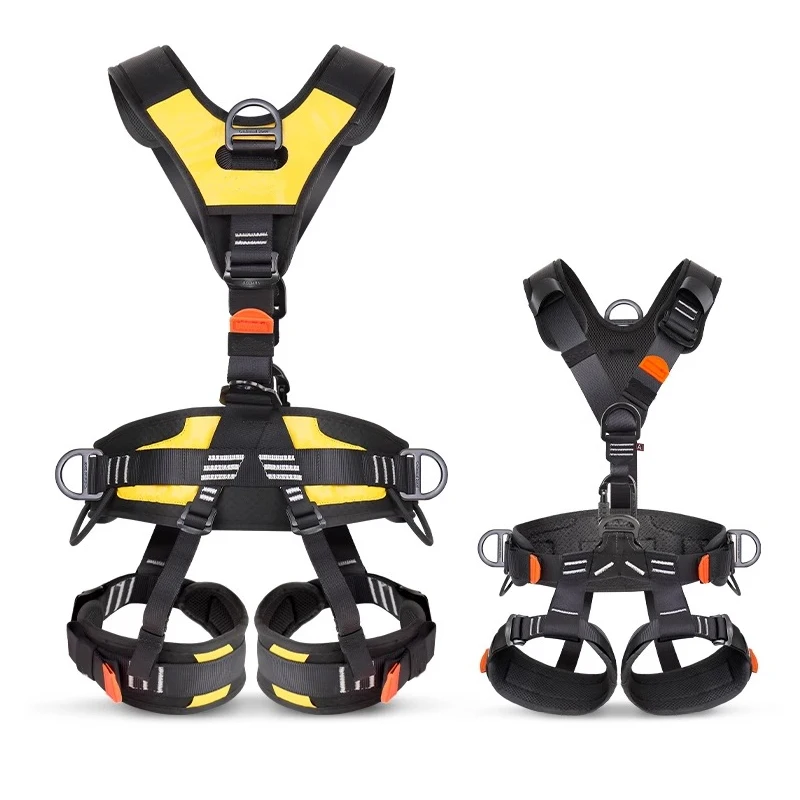 Construction Tower Roofing Safety Working Fall Arrest protection Security Full-Body Harness