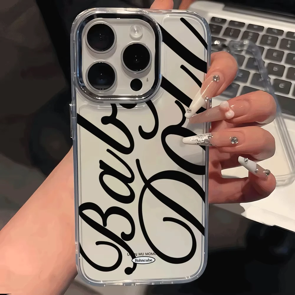 Creative and Stylish Phone Case for Samsung Galaxy A55 A35 A25 A15 5G A24 A23 A22 A32 A52 A52S A71 A72 A51 4G Transparent Cover