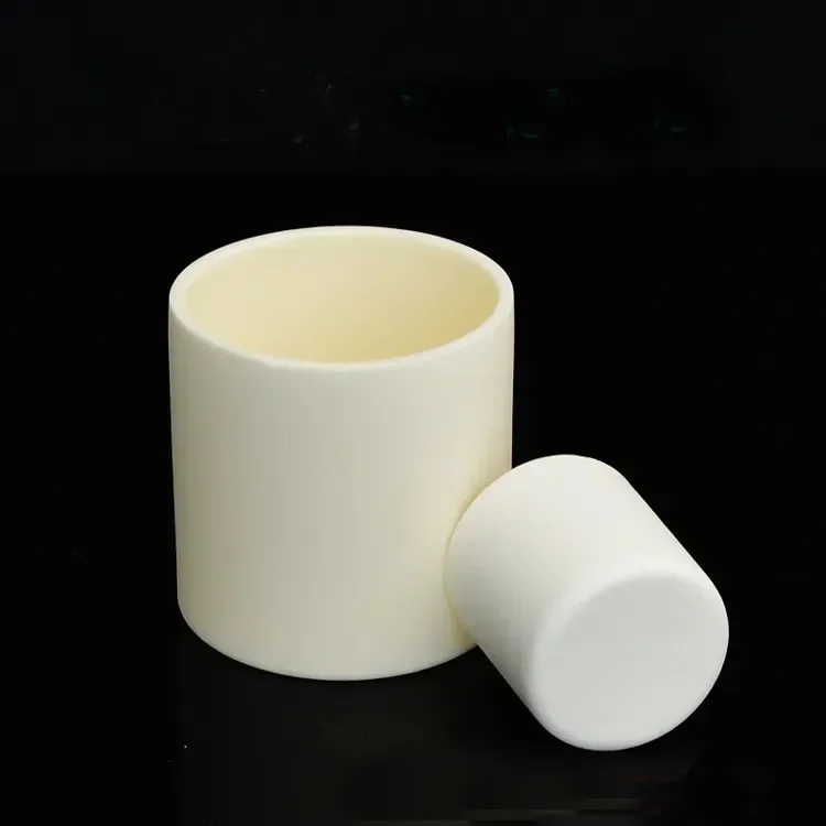 Alumina Crucible Iron Melting Quality Porcelain Alumina 99.5% Wearless Ceramic Crucible