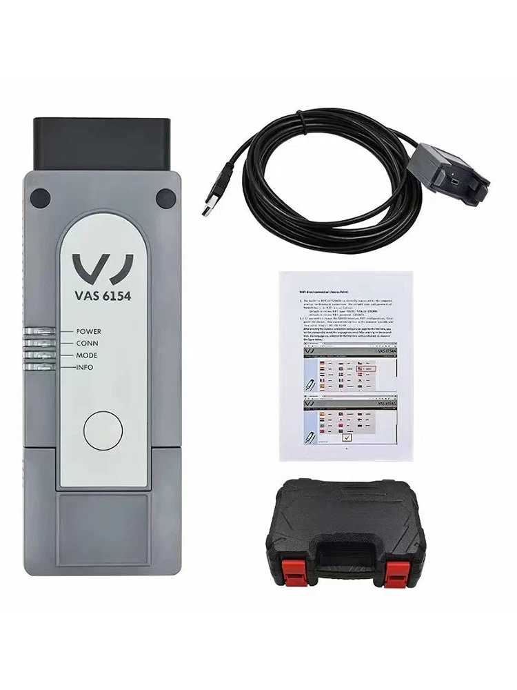 VW Newest 6154a DOIP Wifi As Original 1:1 OBD2 Scanner V23.01 Latest Full System Till 2025 Diagnostic Programming Tool 6154 DOIP