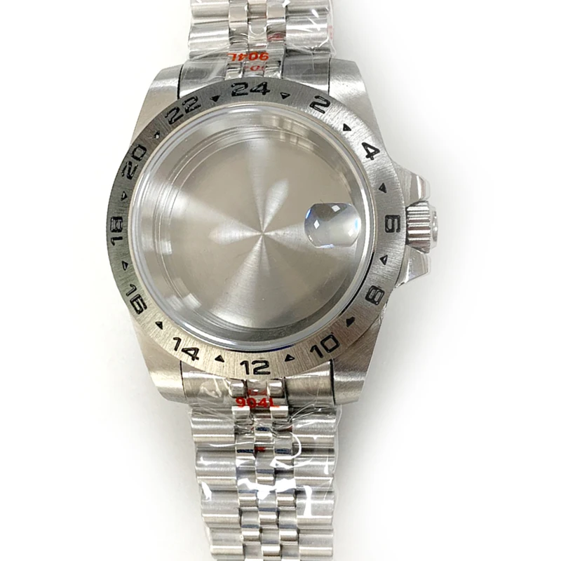 watch case Diameter 39mm Stainless steel case stainless steel watch band Classic design for watch maker DIY