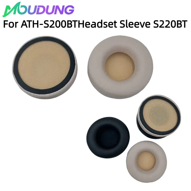 

Replacement Ear Pads for ATH-S200BTHeadset Sleeve S220BT Headphones Memory Foam Ear Cushions High Quality