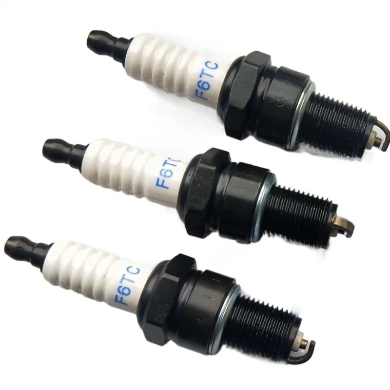 

3 pcs for Zongshen GB200 gasoline engine F6TC spark plugs V P200XP225