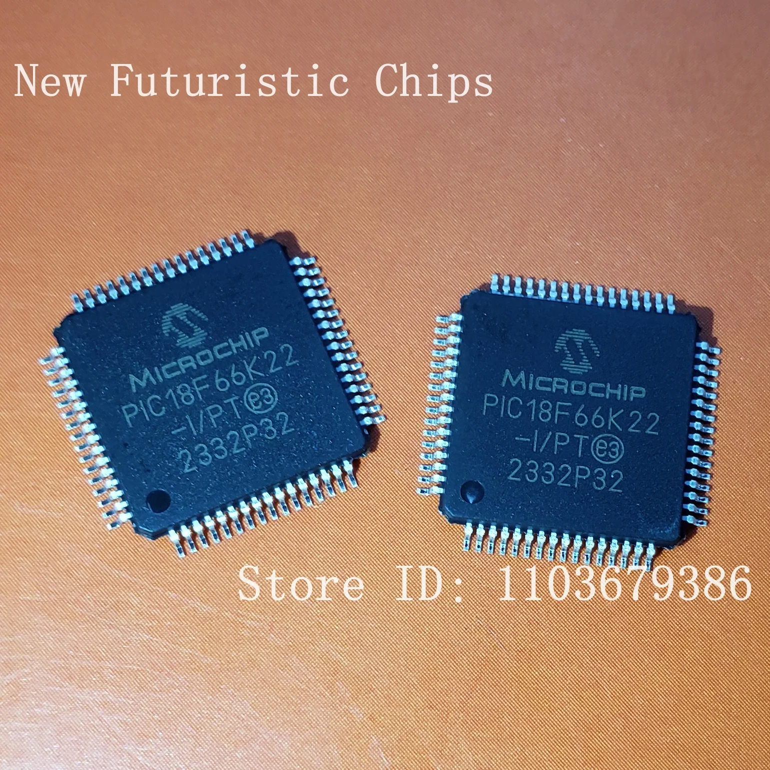 2-50 قطعة PIC18F66K22-I/PT TQFP64 جديد الأصلي 8 بت MCUMCU
