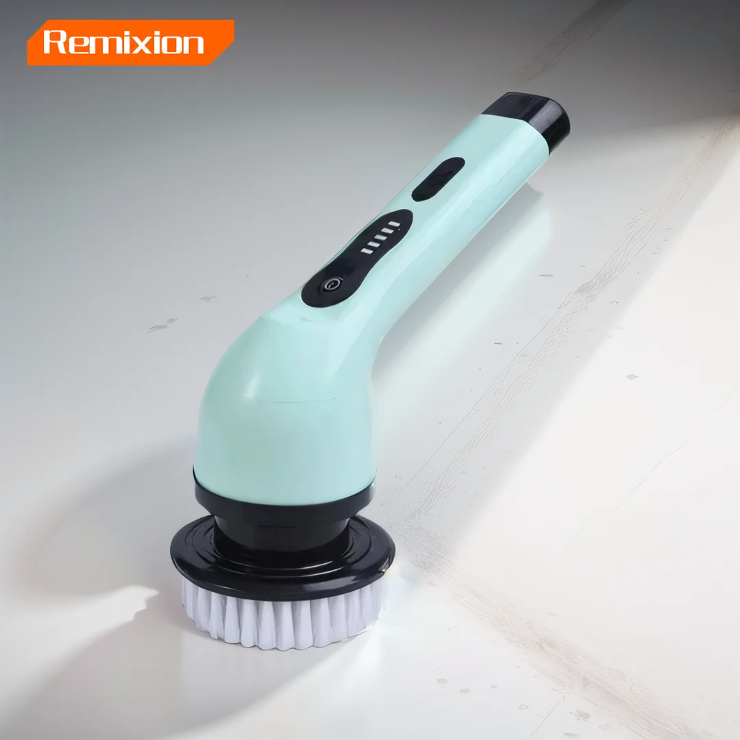 6-in-1 Wireless Electric Cleaning Brush Multifunctional Bathroom Window Kitchen Automotive Household Rotating Cleaning Machine