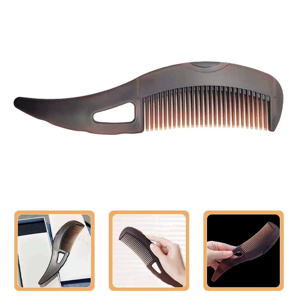 

Компактная портативная расческа для кожи головы для удаления перхоти, массажная расческа с широкими зубьями, практичная женская ручная пластиковая расческа для путешествий