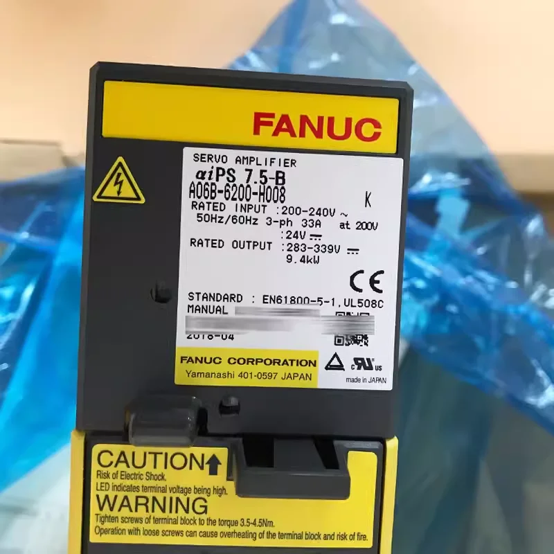 A06B-6202-H008 New Fanuc Servo Driver IN STOCK Fast ship