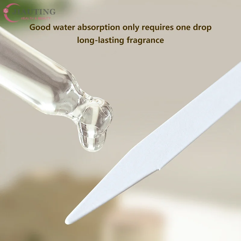 100/500pcs Black Testing Aromatherapy Fragrance Perfume Essential Oils Test Tester Paper Strips Book Cotton Absorbent Paper