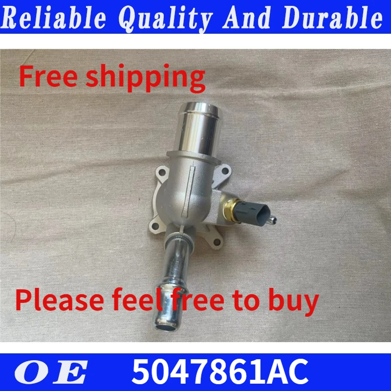 

high quality Thermostat Housing For Chrysler 200 Dodge Jeep Cherokee Compass Renegade 2.4L 5047861AC 5047861AA 5047861AD