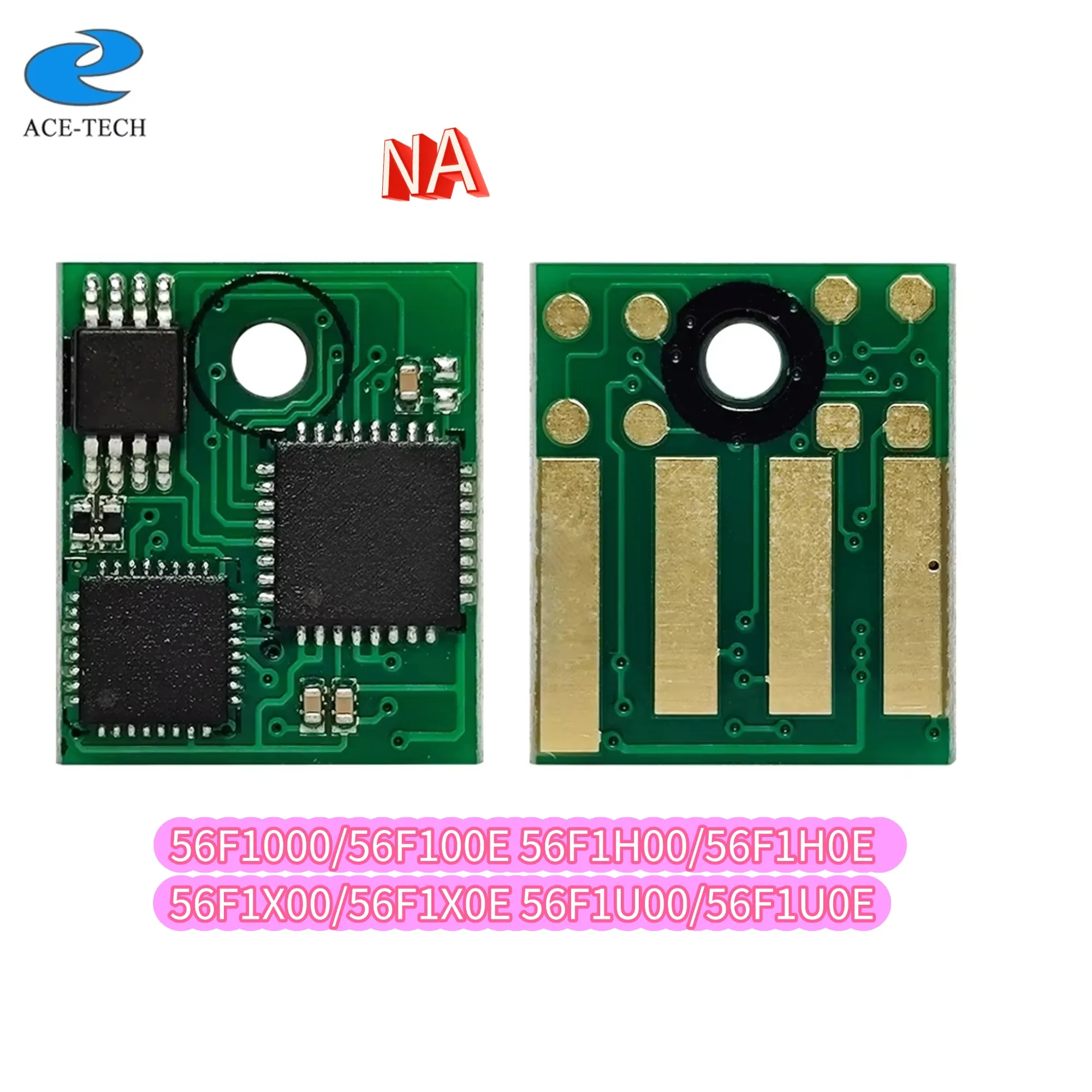 NA 56F1000 56F1H00 56F1U00 56F1X00 Compatible 56F1 Toner Cartridge Chip for Lexmark MS MX321 421 521 622 Printer MS621 MX522