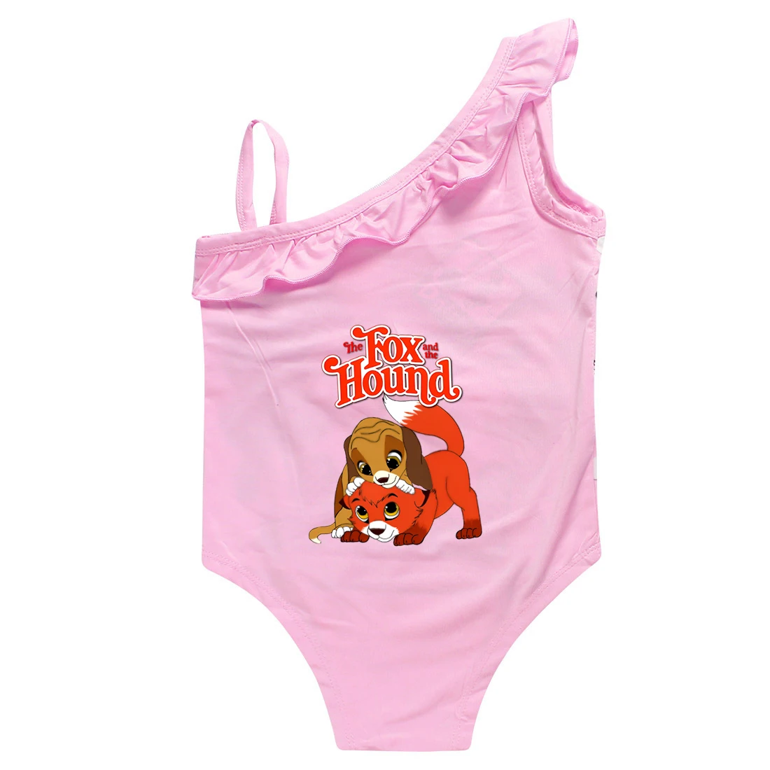 

Fox and Hound 2-9Y Toddler Baby Swimsuit one piece Kids Girls Swimming outfit Cartoon Children Swimwear Bathing suit