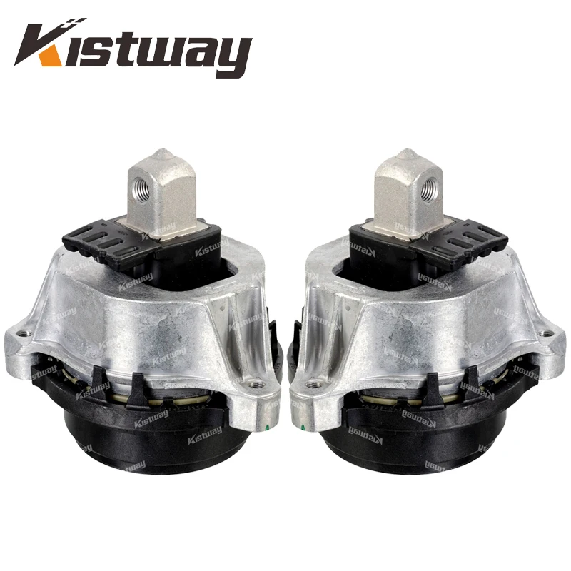 2PCS Motor Support Engine Mount For BMW G01 G02 G05 G07 G12 G20 X3 X4 X5 X6 X7 540i 640i 740i xDrive 3.0 22116860471 22116860472