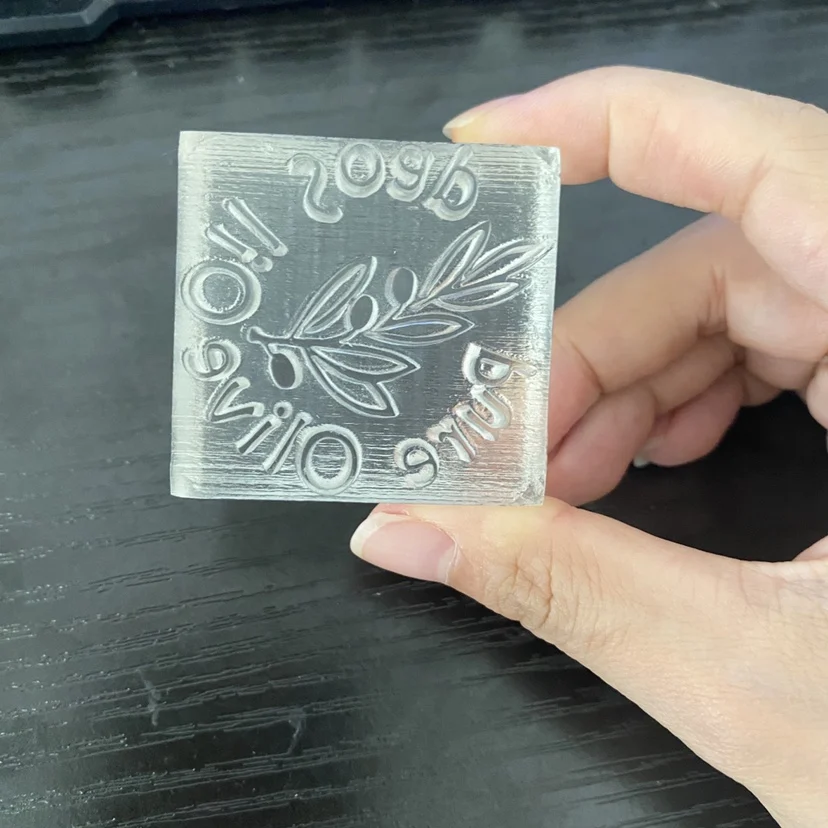 Soap Stamp Acrylic Transparent Stamp Handmade Soap Words Embossing Stamp Personality Cartton Animal Resin Crafts Acrylic Chapte