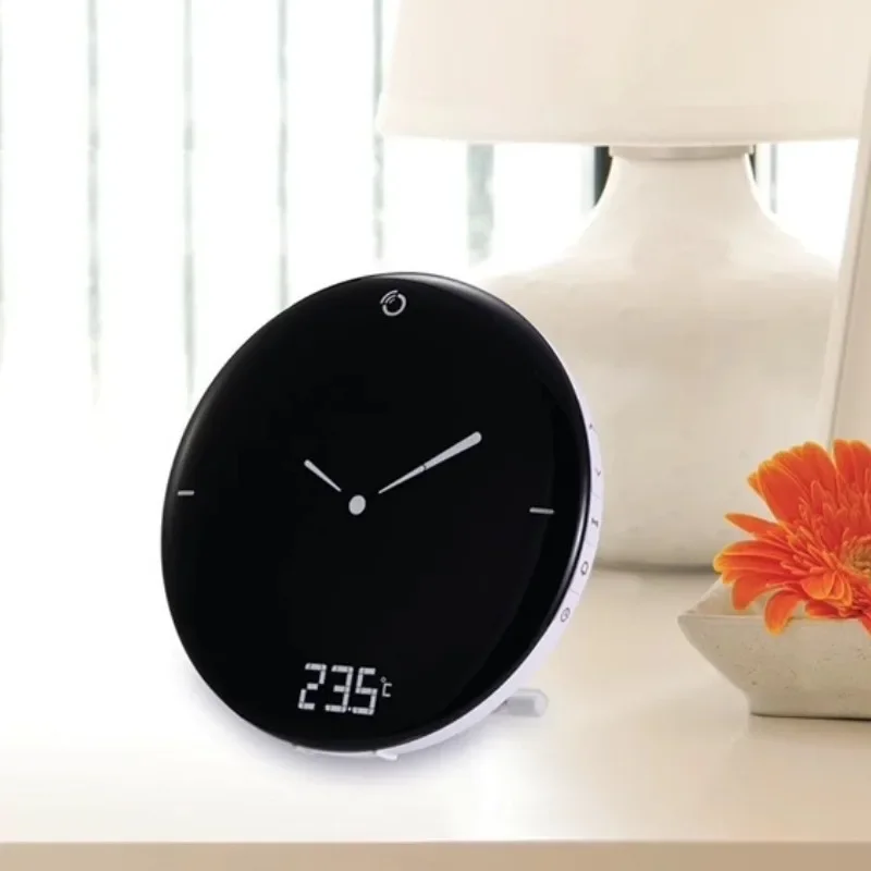 LCD Display Digital Clock Measure Temperature Table Clock Multifunctional Sleepyhead Calendar Desktop Clocks Home Decoration