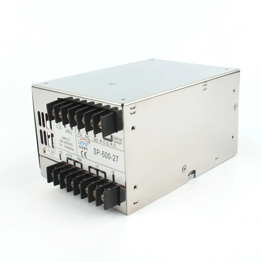 For SP-500-27 PFC Design Features Single Output AC to DC 500W 27v Power Supply