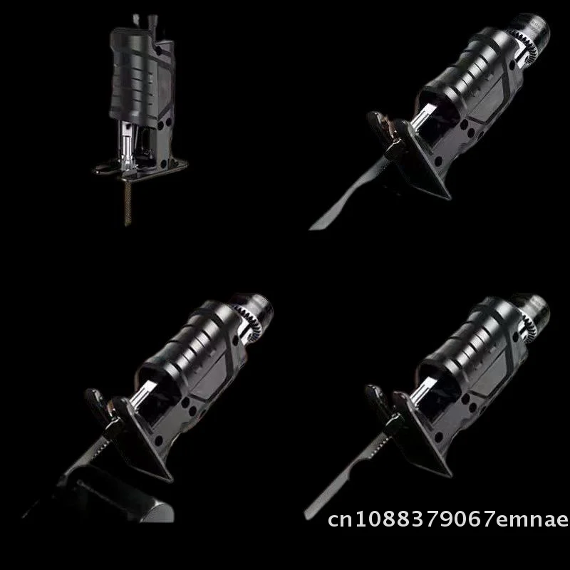[ZYAS]1 Set Power Tool For Wood Steel Pipe Cutting Reciprocating Saw Adapter Electric Drill Modified Electric JigSaw Curve Saw
