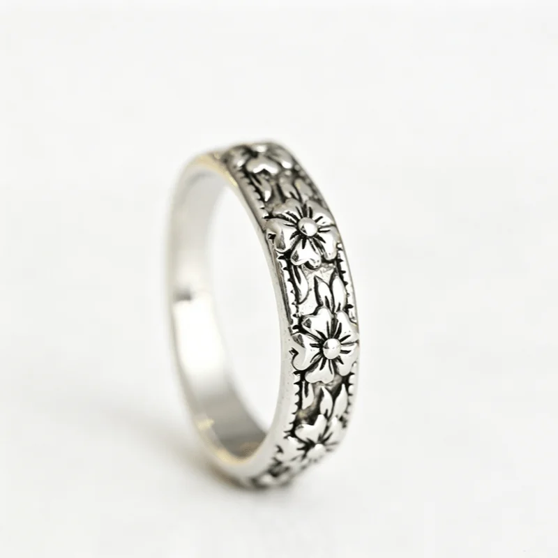 The Ideal Choice for Women's Rings with Retro Floral Relief Patterns, The Perfect Valentine's Day Gift for Women's Jewelry
