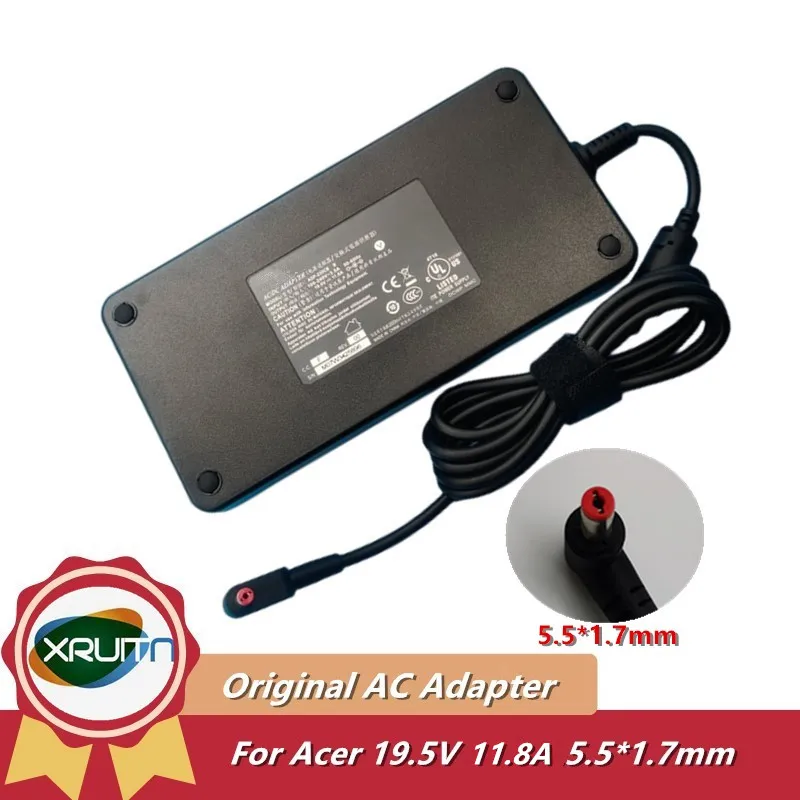 

For Acer Laptop Power Supply Charger Genuine 19.5V 11.8A 230W 5.5x1.7mm ADP-230JB D AC Adapter A230A033P A17-230P1A