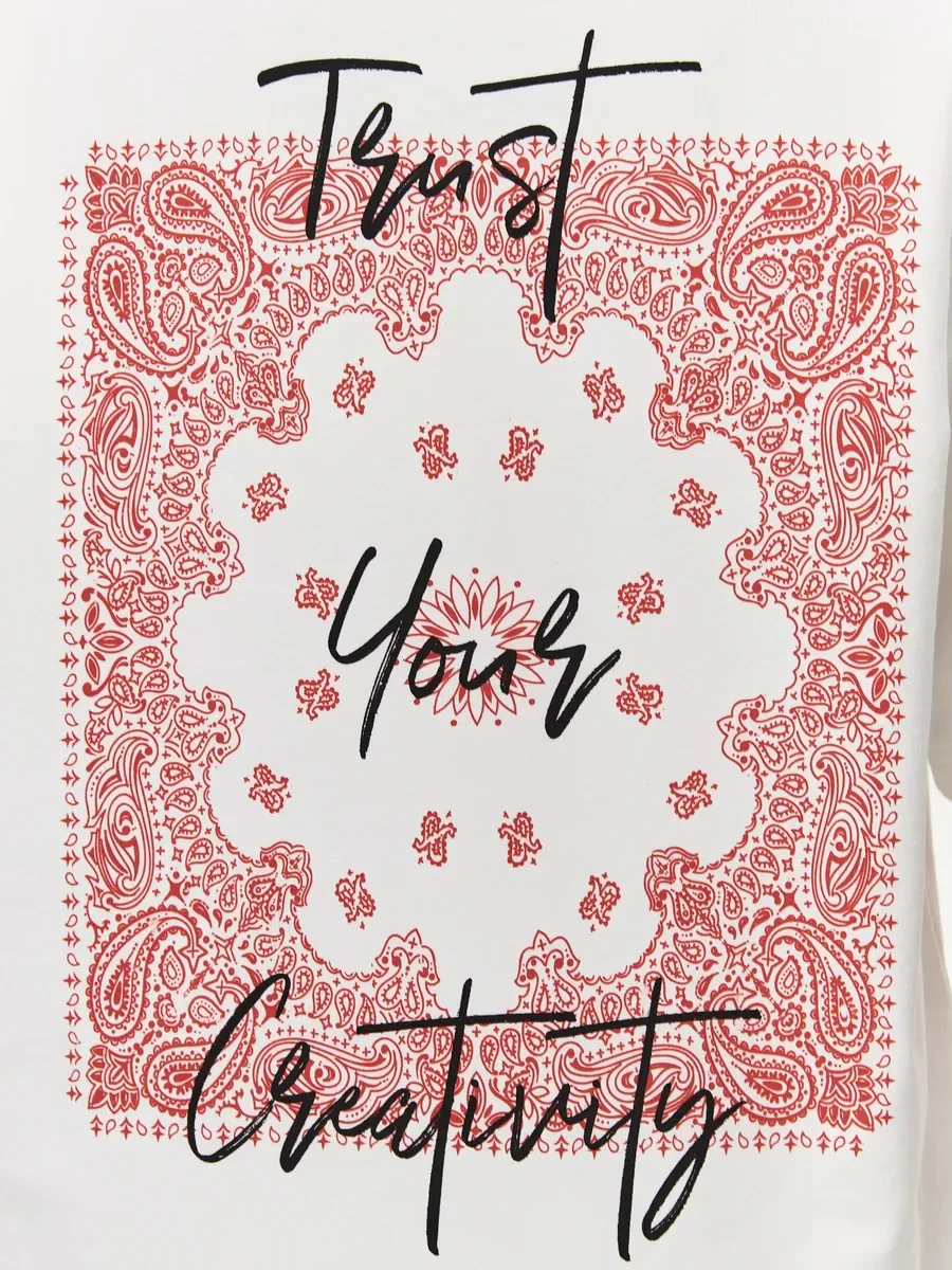 Damskie koszulki w stylu rosyjskim retro, vintage, estetyczne, z nadrukiem na plecach, graficzne, z czystej bawełny, z krótkim rękawem, letnie, codzienne topy Y2K