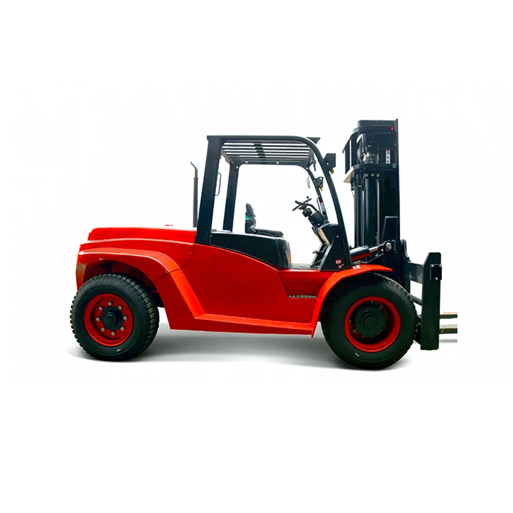 Diesel Forklift Truck Side Load Forklift 5 Ton Diesel Forklift