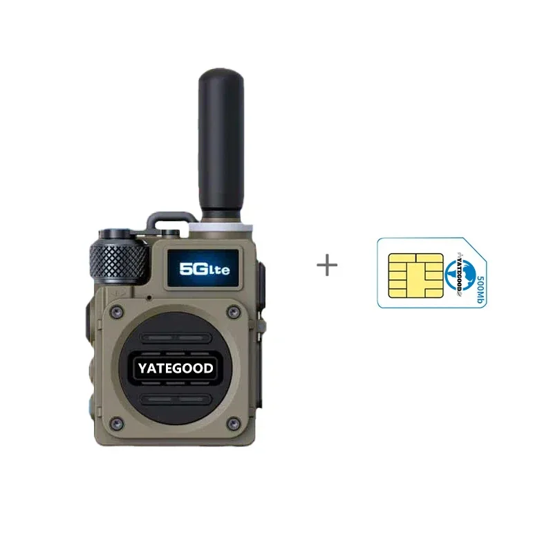 5000 km 4G LTE walkie-talkie, high call quality long-distance walkie-talkie, 100 km GPS radio YATEGOOD G6000